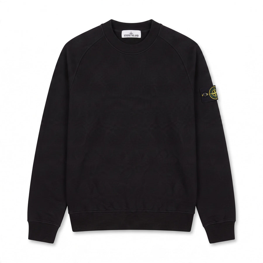 Sweat Stone Island noir classique