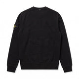 Sweat Stone Island noir col rond