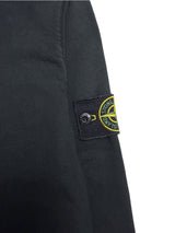 Sweat Stone Island noir col rond