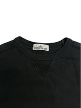 Sweat Stone Island noir col rond