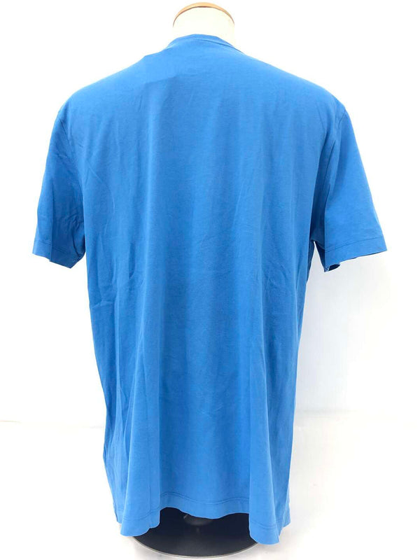 Tee Moncler bleu clair lettrage logo