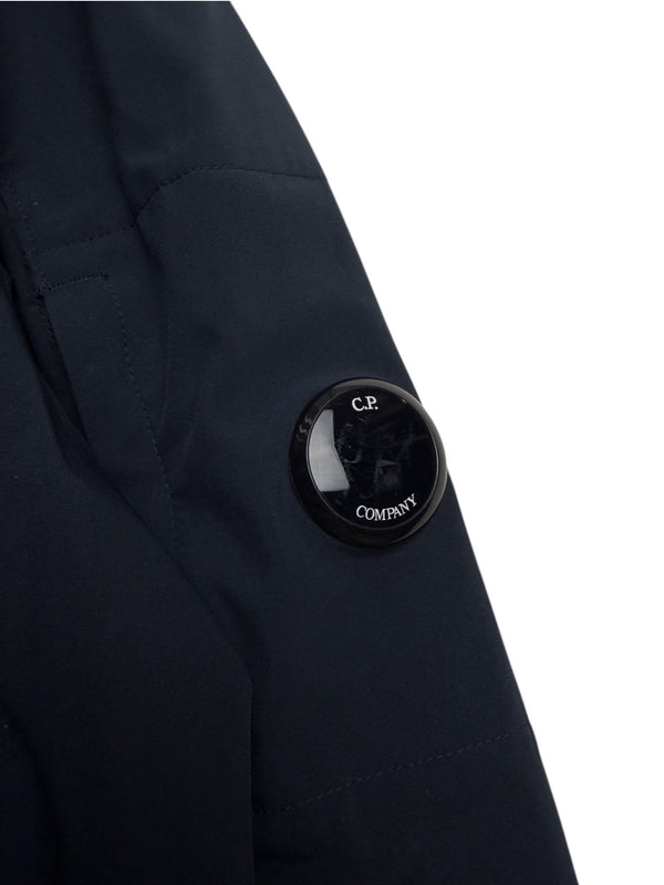 Veste C.P. Company Shell-R bleu marine à capuche
