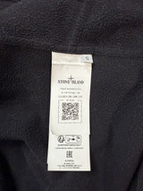 Veste Stone Island Soft Shell noire à capuche