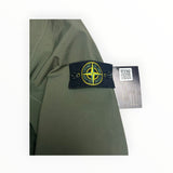 Veste Stone Island Soft Shell-R Primaloft kaki à capuche